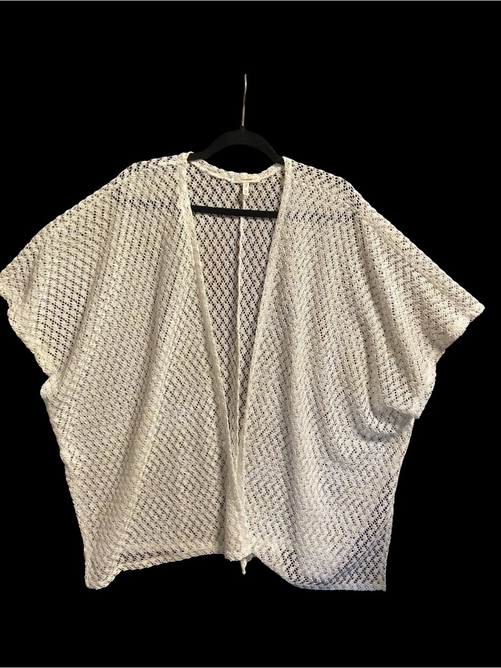 NWOT Maurice’s Lightweight Crochet Ruana Cover  | One Size